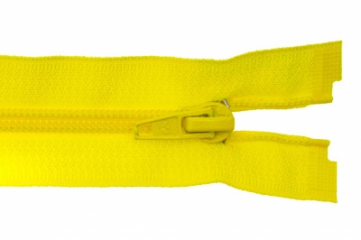 Спиральная молния Т5 131, 90 см, автомат, цвет жёлтый - купить в Обнинске. Цена: 14.20 руб.