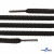 Шнурки #106-09, круглые 130 см, цв.чёрный - купить в Обнинске. Цена: 21.92 руб.