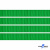 Репсовая лента 019, шир. 6 мм/уп. 50+/-1 м, цвет зелёный - купить в Обнинске. Цена: 87.54 руб.