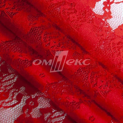 Кружевное полотно стрейч 15A61/RED, 100 гр/м2, шир.150см - купить в Обнинске. Цена 1 580.95 руб.