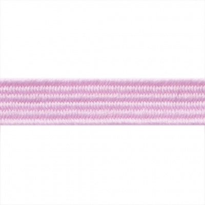 Резиновые нити с текстильным покрытием, шир. 6 мм ( упак.30 м/уп), цв.- 80-розовый - купить в Обнинске. Цена: 155.22 руб.