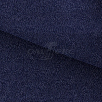 Креп стрейч Манго 19-3921, 200 гр/м2, шир.150см, цвет т.синий - купить в Обнинске. Цена 261.53 руб.