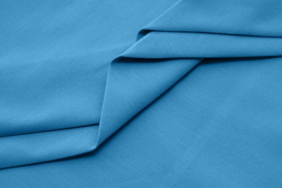 Ткань сорочечная стрейч 18-4535, 115 гр/м2, шир.150см, цвет бирюза - купить в Обнинске. Цена 285.04 руб.