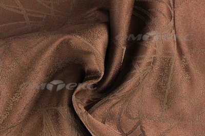 Портьерная ткань BARUNDI (290см) col.8 шоколад - купить в Обнинске. Цена 528.28 руб.