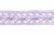 Тесьма кружевная 0621-1855, шир. 18 мм/уп. 20+/-1 м, цвет 107-фиолет - купить в Обнинске. Цена: 466.97 руб.
