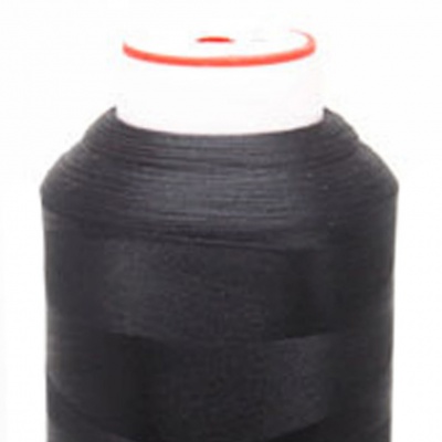 Нитки текстурированные некручёные, намот. 5 000 м, цвет чёрный - купить в Обнинске. Цена: 70.43 руб.