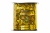 Пайетки "ОмТекс" на нитях, SILVER SHINING, 6 мм F / упак.91+/-1м, цв. 48 - золото - купить в Обнинске. Цена: 356.19 руб.