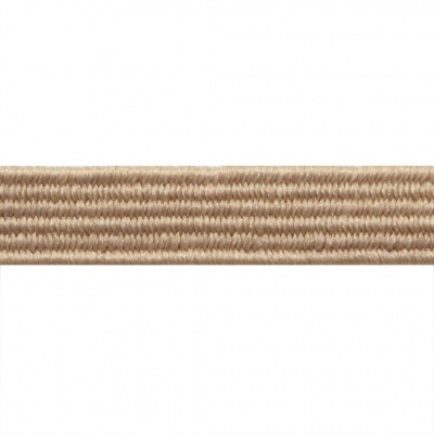 Резиновые нити с текстильным покрытием, шир. 6 мм ( упак.30 м/уп), цв.- 97-бежевый - купить в Обнинске. Цена: 152.05 руб.