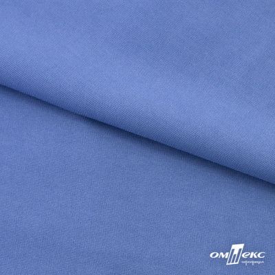 Трикотажное полотно Джерси Понте-де-Рома, 95% / 5%, 150 см, 290гм2, цв. серо-голубой, м - купить в Обнинске. Цена 297 руб.
