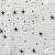 Ткань Муслин принт, 100% хлопок, 125 гр/м2, шир. 140 см, #2308 цв. 9 белый морская звезда - купить в Обнинске. Цена 413.11 руб.