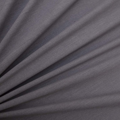 Костюмная ткань с вискозой "Палермо", 255 гр/м2, шир.150см, цвет св.серый - купить в Обнинске. Цена 584.23 руб.