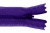 Молния потайная Т3 866, 20 см, капрон, цвет фиолетовый - купить в Обнинске. Цена: 5.27 руб.