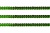 Пайетки "ОмТекс" на нитях, SILVER-BASE, 6 мм С / упак.73+/-1м, цв. 4 - зеленый - купить в Обнинске. Цена: 484.77 руб.