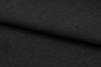 Ткань костюмная 21699 1144/1178, 236 гр/м2, шир.150см, цвет чёрный - купить в Обнинске. Цена 455.40 руб.