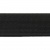 Резинка 25 мм Тканая, 13,75 гр/п.м, (бобина 25 +/-0,5 м) - черная  - купить в Обнинске. Цена: 11.67 руб.