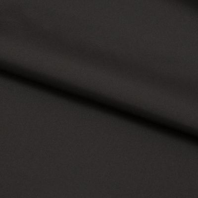 Курточная ткань Дюэл Middle (дюспо), WR PU Milky, Black/Чёрный 80г/м2, шир. 150 см - купить в Обнинске. Цена 123.45 руб.