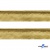Кант атласный 136, шир. 12 мм (в упак. 65,8 м), цвет золото - купить в Обнинске. Цена: 437.50 руб.