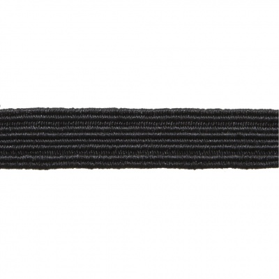 Резинка продежка С-52, шир. 7 мм (20 шт/10 м), цвет чёрный - купить в Обнинске. Цена: 1 338.93 руб.