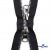 Молнии металл ТИТАН, звено никель т-8 (2 сл), разъемные 90 см - черные "ОмТекс" - купить в Обнинске. Цена: 162.99 руб.