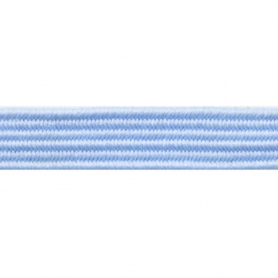Резиновые нити с текстильным покрытием, шир. 6 мм ( упак.30 м/уп), цв.- 108-голубой - купить в Обнинске. Цена: 155.22 руб.